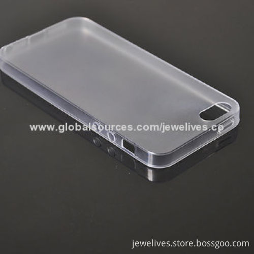 TPU Rubber Skin Case Compatible with Apple iPhone 5/5S